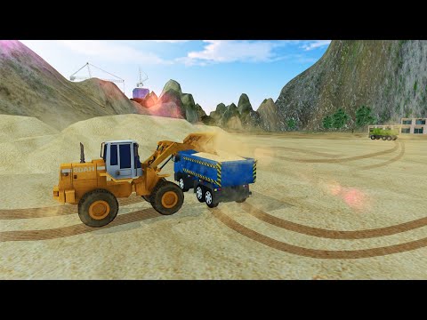 Loader Dump Truck Hill SIM