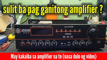 Joson JS-1010B amplifier , Review and whats inside