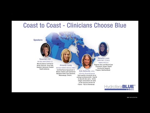 Hydrofera Sponsored Learning: Clinicians Across Canada Choose Blue
