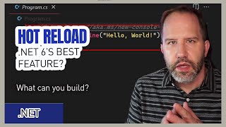 .NET 6 Hot Reload in Visual Studio 2022, VS Code, and NOTEPAD?!? screenshot 5