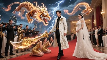 拜金女當眾派人羞辱窮小子，殊不知他竟是名震天下的天地戰神，一招虐殺全場仇敵，拜金女當眾下跪求饒！#短劇#熱門短劇