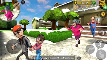 Scary Teacher 3D_New updater-New fun video everyday , gameplay walkthrough  part 702 ( android, ios)