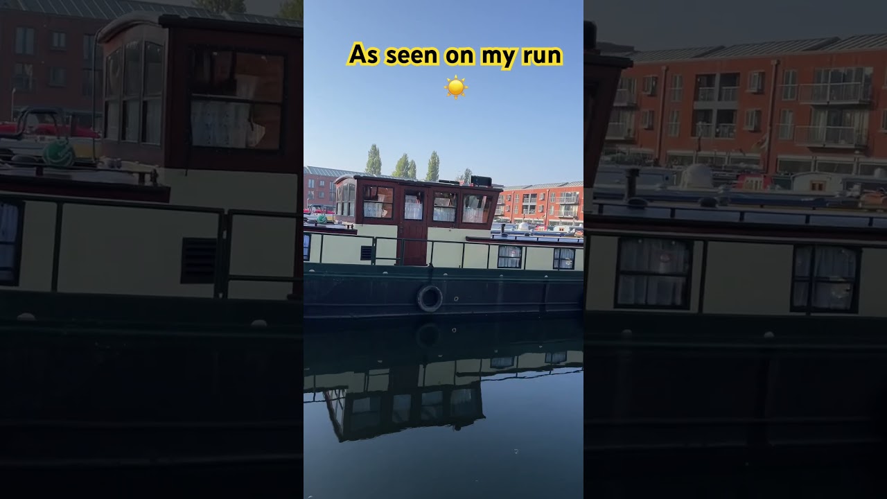 Diglis Marina - as seen on my run ☀️