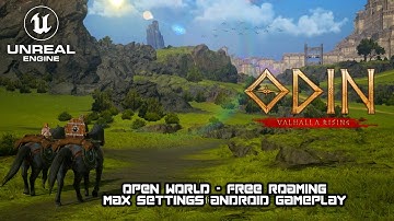 ODIN: Valhalla Rising Gameplay | Open World MMORPG Android & IOS