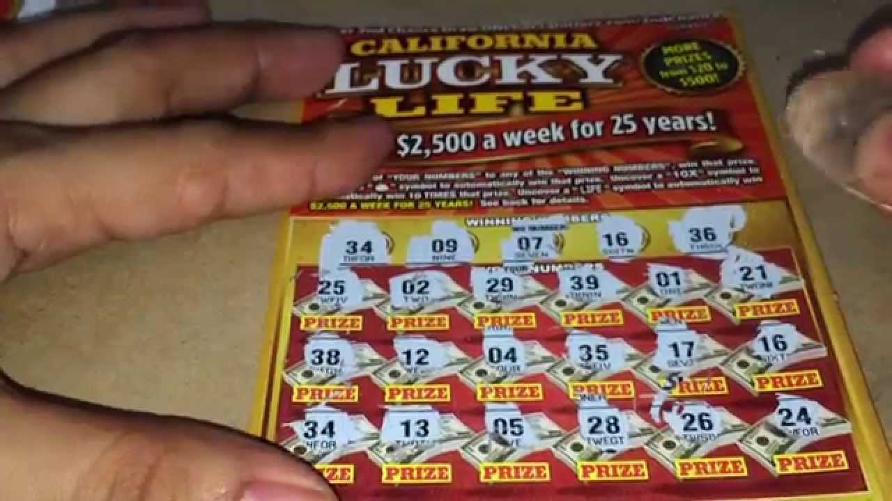 California Lucky Life Scratch Off! Part 2 YouTube
