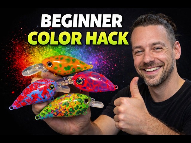 Make Your Lure Colors POP (Super Easy) - YouTube