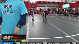 Bantam 53 Cullin Loveland Milton Monsters Vs Keaton Chard Oregon YWC-RT Elite