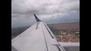 PR-AUI -Aproximação e Pouso em Fortaleza (SBFZ / FOR) - Voo AD 6962 VCP-FOR