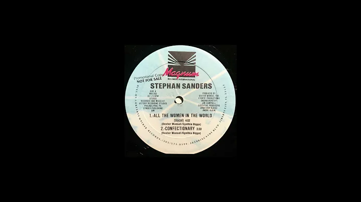 Stephan Sanders - All The Women In The World