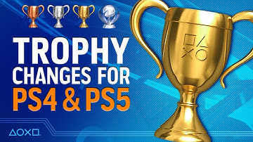 How Trophies Are Changing For PS4 and PS5