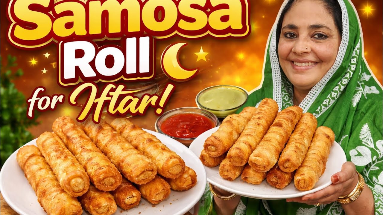 Ramadan series- Samosa roll 