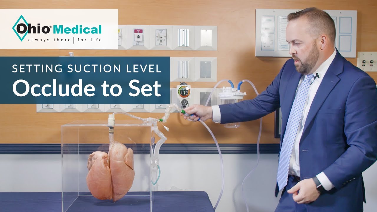 Setting Suction Level: Occlude to Set - YouTube