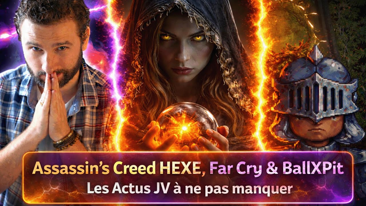 GAMING NEWS 🎮 Assassin's Creed HEXE, Far Cry & Ball X Pit 😱 Les Actus JV à ne pas manquer 🔥