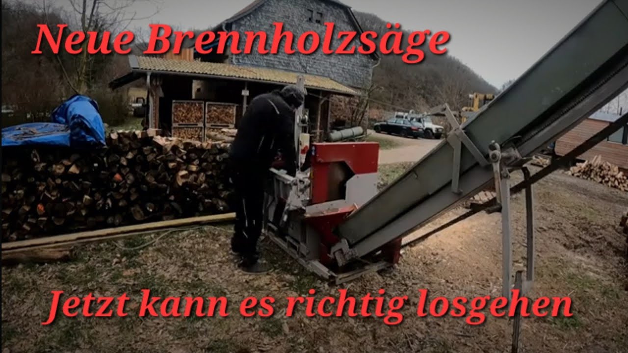 Meine neue Brennholzsäge BGU Proficut 704 EZ