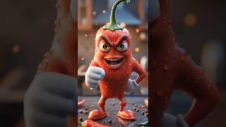 tomato🍅 vs aalu🥔 vs mirchi🌶 #tomato #potato #mirchi #shorts #viral #viralboy #trending #talking