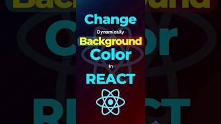 change background color in react. #reactjs #reactjstutorial #webdevelopment