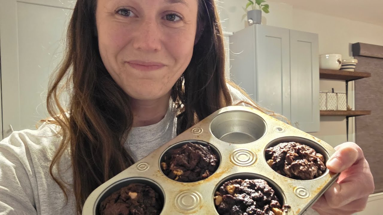 Sweet potato muffins & talking too much!