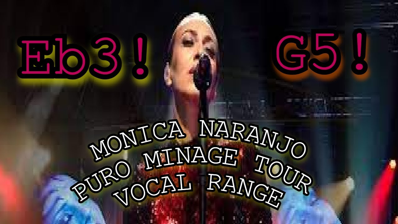 Mónica Naranjo. Puro Minage Tour (Pamplona 15-05-2021) Vocal Range (Eb3- G5)