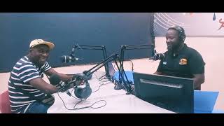 Clement Magwaza talking music at Breeze fm, Michael's with Dj Wildfrie #clementmagwaza 