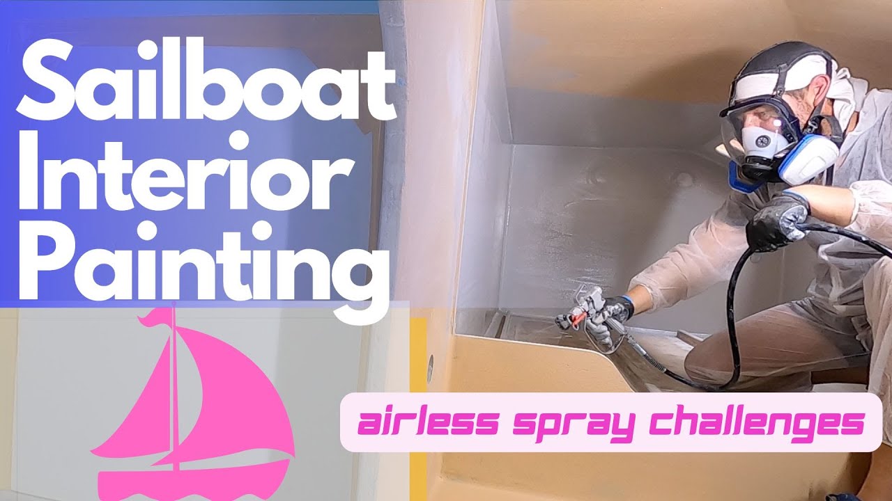 Interior PAINT TRANSFORMATION using an AIRLESS SPRAY gun – S02 E19