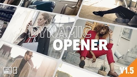 Dynamic Slideshow | After Effects Template