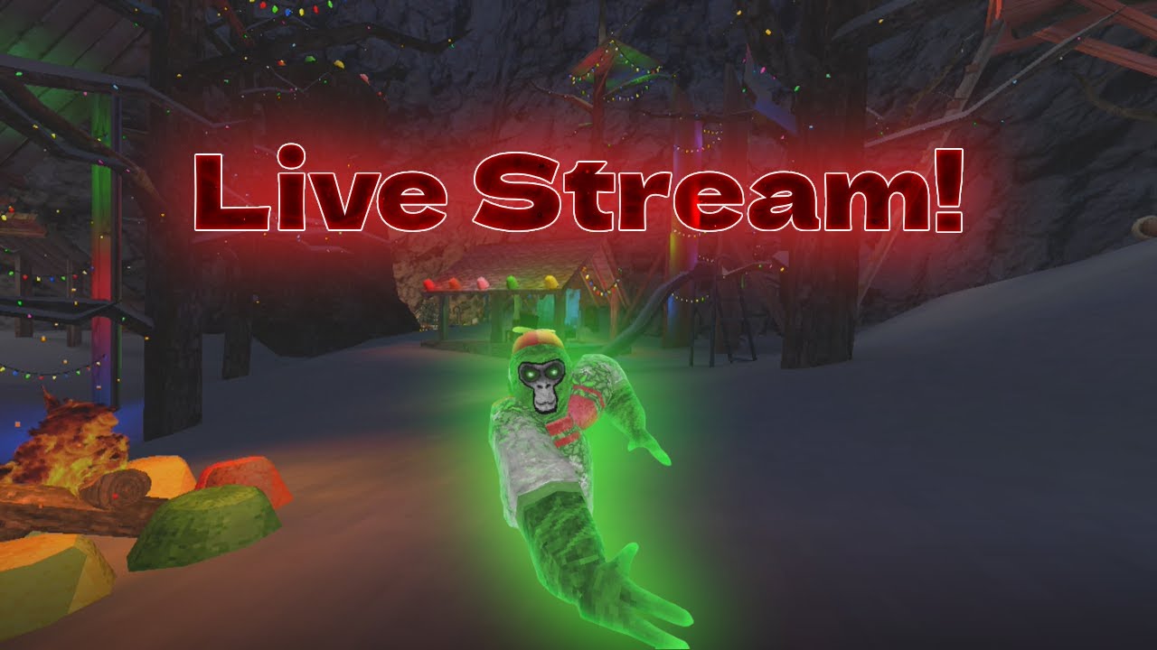 🚨Gorilla Tag Live With Viewers!🚨Late Night Dum Gtag Stream (Come Join ...