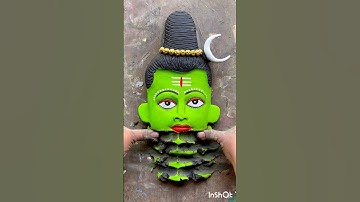 Mahadev murti making/bholenath idol making/mahadev idol making #shorts