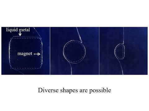 Scientists can manipulate this liquid metal, hands-free