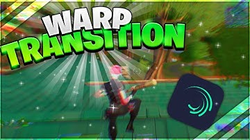 Tutorial: Clean Warp Transition on Mobile for *FREE* | Edit like Yarn, Numby, Excel, Maxi, and More!