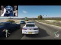 Chevrolet Camaro ZL1 - Forza Horizon 4 Police Chase | Logitech G920 Steering Wheel Gameplay