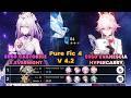 E0S0 Castorice x Evernight &amp; E0S0 Evanescia Hypercarry | PureFiction 4 | V4.2 | 3 Stars | HSR |