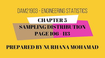 Chapter 5 (Sampling Distribution) FULL LECTURE