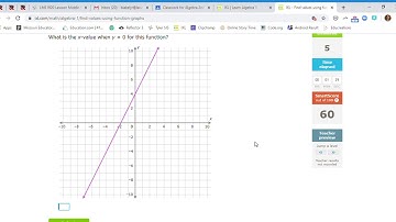 IXL Q6 Find values using function graphs