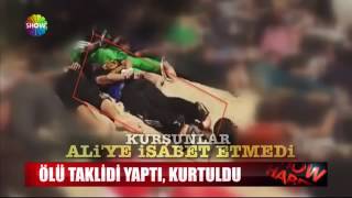 Işi̇di̇n Eli̇nden Ölü Takli̇di̇ Yaparak Kurtuldu