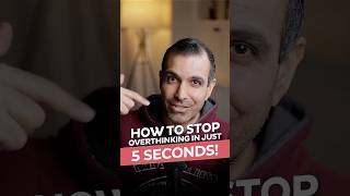 How to Stop Overthinking in Just 5 Seconds! #shorts