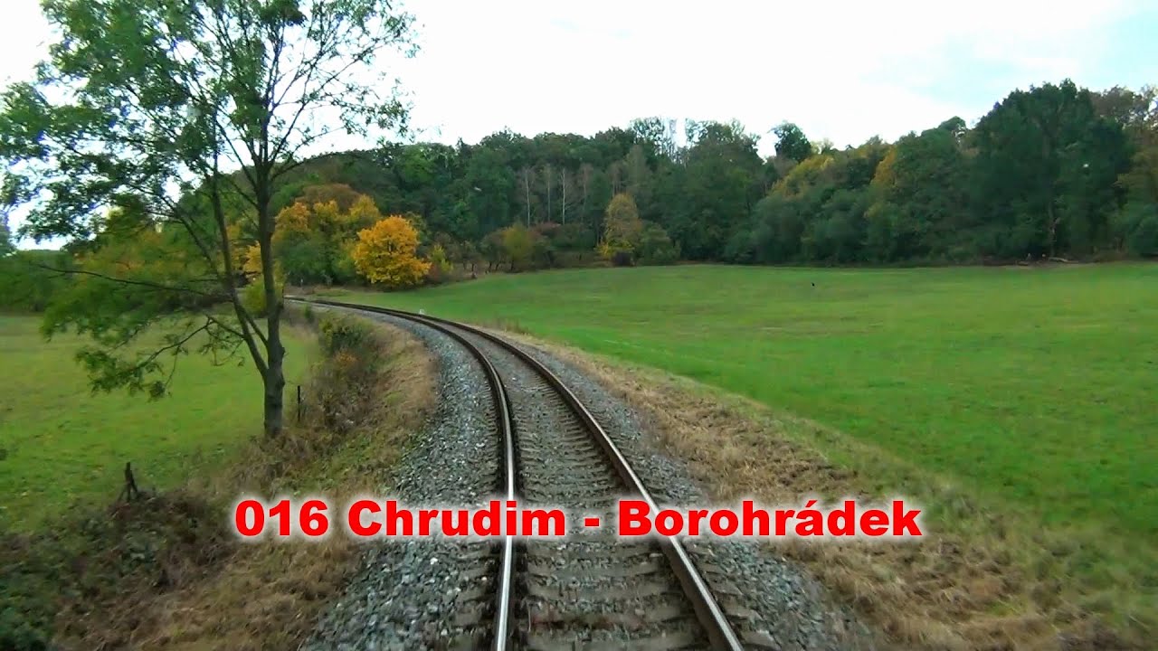 Trať 016 Chrudim - Borohrádek