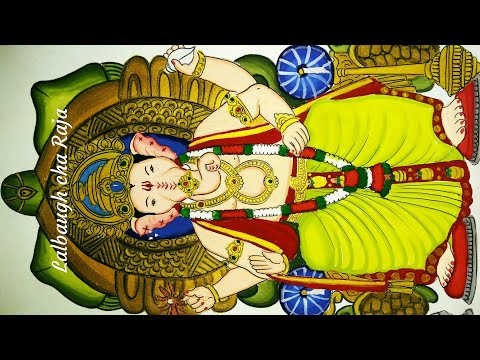 Ganesh Chaturthi Special Lalbaugh Cha Raja With Tortoise Theme Drawing And Painting By Draw With Me Ganesh Chaturthi Special Lalbaugh Cha Raja With Tortoise Theme Drawing And Painting By Draw With Me