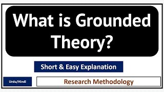 What is Grounded Theory?