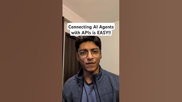 Connecting AI Agents to APIs is SO EASY! #ai #aiagents #chatgpt #openai #claude #deepseek #google