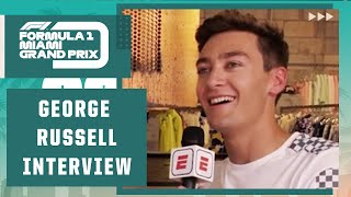 George Russell on expectations for the F1 Miami Grand Prix