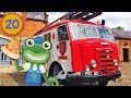 Gecko Makes Pizza In A Truck! | Gecko's Real Vehicles | Pizza Truck For Children | Learning Videos