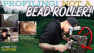 EASY BODY LINE RUST REPAIR - MIG Welding And PROFILING Tool NOT  BEADROLLER Dan&#39;s 34&#39; Ford PU