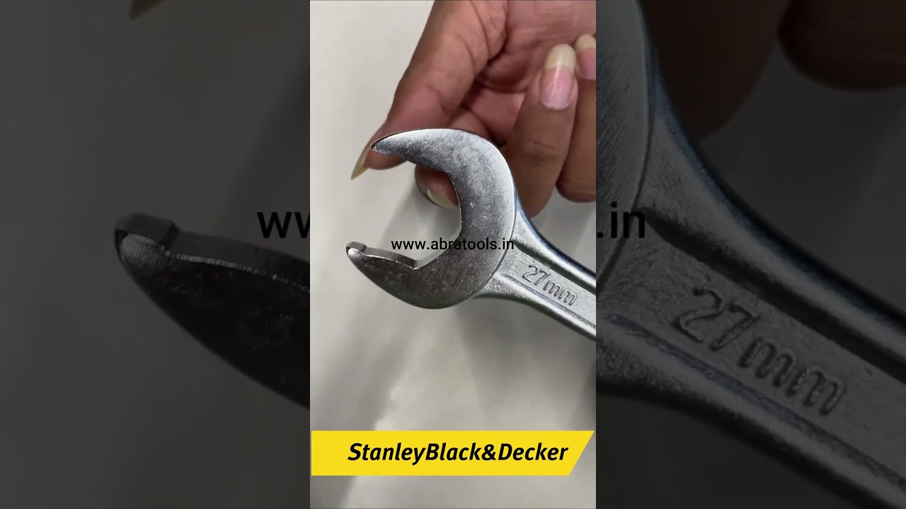 ANTI-SLIP SPANNER | FOR A STRONG GRIP | STANLEY | STANLEY BLACK & DECKER