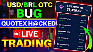 Use this USD/BRL otc bug in quotex to win every trade, quotex trading