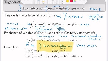 Chebyshev Polynomials| Orthogonal Polynomials
