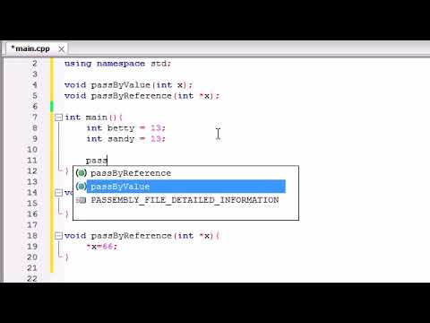 Buckys C Programming Tutorials   39   Pass by Reference with Pointers