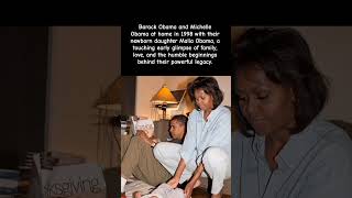 Barack &amp; Michelle With Baby Malia—Rare Throwback 👀✨ #celebrity