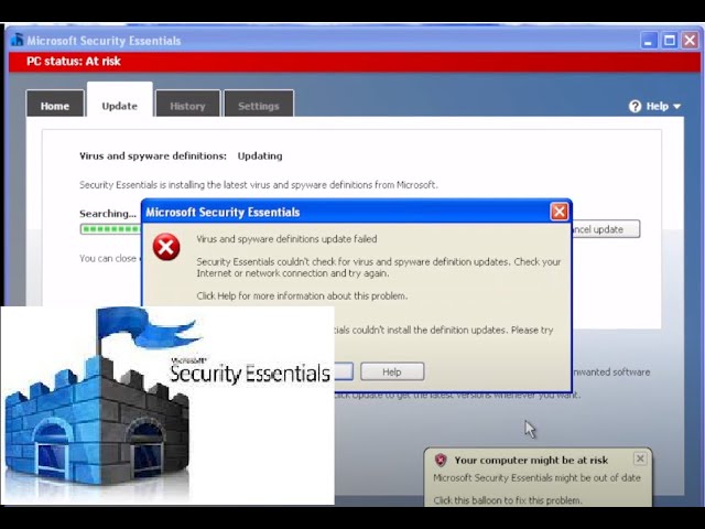 Install Microsoft free Antivirus - MSE on XP in 2021 - YouTube