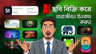 একবার AI দিয়ে ছবি বানান আর সারাজীবন ইনকাম করুন | Bangla Tutorial 2026