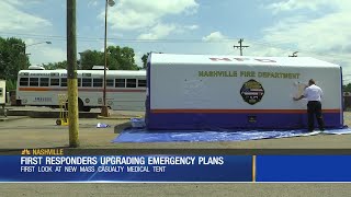 Nashville Fire Department gets new tool for responding to mass casualty incidents